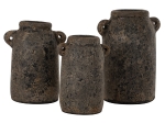 ΔΙΑΚΟΣΜΗΤΙΚA ΒΑΖA ΑΠΟ TERRACOTTA ΓΚΡΙ HM7710