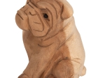 ΕΠΙΤΡΑΠΕΖΙΟ ΔΙΑΚΟΣΜΗΤΙΚΟ DOZER BULLDOG ΞΥΛΟ SUAR ΣΕ ΦΥΣΙΚΟ ΧΡΩΜΑ HM7923 9x8x12Y εκ.