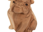 ΕΠΙΤΡΑΠΕΖΙΟ ΔΙΑΚΟΣΜΗΤΙΚΟ DOZER BULLDOG ΞΥΛΟ SUAR ΣΕ ΦΥΣΙΚΟ ΧΡΩΜΑ HM7923 9x8x12Y εκ.