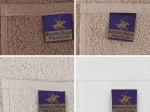 ΠΕΤΣΕΤΕΣ ΛΑΒΕΤΑ 4ΤΜΧ BEVERLY HILLS POLO CLUB HM12124.01 ΚΑΦΕ ΜΠΕΖ ΕΚΡΟΥ ΛΕΥΚΟ 30x30 εκ. 355BHP0234