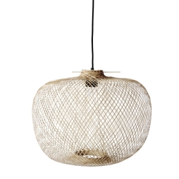 Φωτιστικό Οροφής 906000 42xH30cm Nature Bloomingville Bamboo