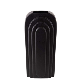 Βάζο Arc PT3686BK 18,4x11,5x6,3cm Black Present Time Κεραμικό