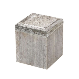Κουτί HIF103 Μπεζ 14,3x12x12cm Espiel Ξύλο