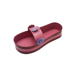 Διακοσμητικές Παντόφλες Σετ 2Τμχ 21cm Pink WAY118 Espiel Μέταλλο