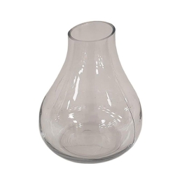 Βάζο Σχ. Κολοκύθα 00.03.32022 25Χ25cm Clear Γυαλί