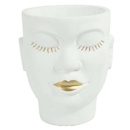 Κασπώ Lips 013.787463 18x19cm White Κεραμικό