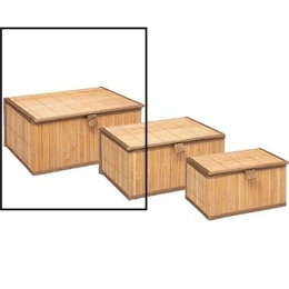 Καλάθι Bamboo 07.161046AC 33,5x25x15,5cm Natural Bamboo
