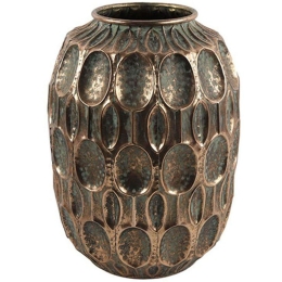 Βάζο Gracey 013.785228 32x43cm Bronze Μέταλλο