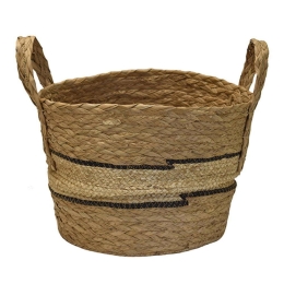 Καλάθι Ψάθινο 00.06.67538 34x28cm Natural-Ecru Ψάθα