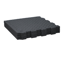 ΠΛΑΚΑΚΙΑ ΔΑΠΕΔΟΥ ΜΑΥΡΑ 40X40CM BLACK+DECKER 6ΤΜΧ