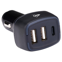 ΦΟΡΤΙΣΤΗΣ ΑΥΤΟΚΙΝΗΤΟΥ 2XUSB A + USB C DUNLOP