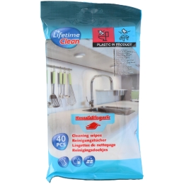 ΥΓΡΑ ΜΑΝΤΗΛΑΚΙΑ ΚΑΘΑΡΙΣΜΟΥ 40ΤΜΧ LIFETIME CLEAN