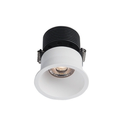 Φωτιστικό Σποτ Led Χωνευτό 180013 White Στρόγγυλο Αλουμίνιο