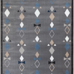 Χαλί Παιδικό Vagio Papillon A652ACD Anthracite-Blue Ezzo 130X190cm