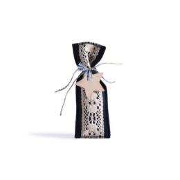 Beauty Home ΠΟΥΓΚΙ ΜΕ ΔΑΝΤΕΛΑ 6 x 19 cm ΤΖΗΝ-ΕΚΡΟΥ