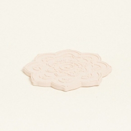 Beauty Home ΚΕΡΑΜΙΚΟ ΛΟΥΛΟΥΔΙ ΣΟΥΒΕΡ 10,5 x 11 x 1,2 cm ΜΠΕΖ