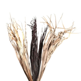 Λουλούδι Ξερά Φύλλα Νο5 1-373-91-012 86cm Beige-Brown Etiquette Σετ 2τμχ Wood