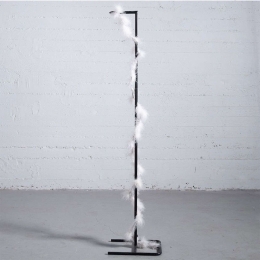 Γιρλάντα Φτερά 4870-7 180cm White Supergreens Πολυέστερ