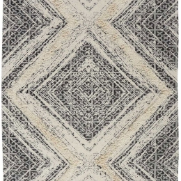 Χαλί 7027 Black-Grey Das Home 70X140cm