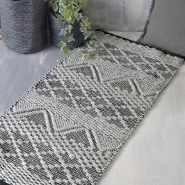 Χαλάκι Kesi Grey Ρυθμός 60X120cm