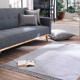 Χαλί Softy New 11 Grey Teoran 120x180 cm