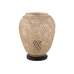 Φωτιστικό Επιτραπέζιο 'Dembleby' 43263 Natural-Black Eglo Μέταλλο,Ξύλο