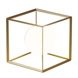 Επιτραπέζιο Φωτιστικό 6692 OR Gold-White Perenz Μέταλλο