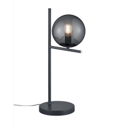 Επιτραπέζιο Φωτιστικό Pure 502000142 Anthracite Trio Lighting Μέταλλο,Γυαλί