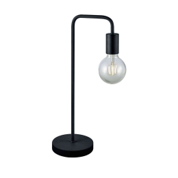 Επιτραπέζιο Φωτιστικό Diallo 508000132 Black Trio Lighting Μέταλλο