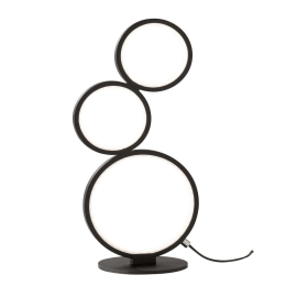 Επιτραπέζιο Φωτιστικό Rondo 522610332 Black Trio Lighting Μέταλλο