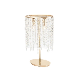 Επιτραπέζιο Φωτιστικό I-Breeze/L2 Oro Gold Luce Ambiente Design Κρύσταλλο,Μέταλλο