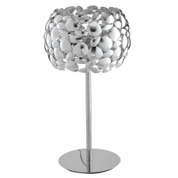 Φωτιστικό Επιτραπέζιο Dioniso I-DIONISO-LG-CR 2xE27 Φ30cm 51cm Chrome Luce Ambiente Design Μέταλλο