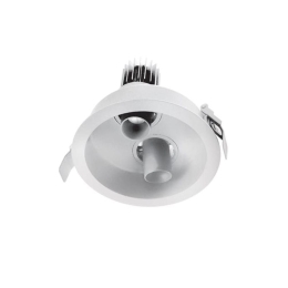 Σποτ Χωνευτό Led 1927 2x9W 3000K 90Lm White Στρόγγυλο Αλουμίνιο
