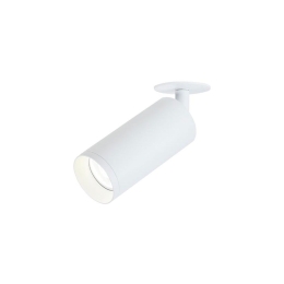 Σποτ Χωνευτό Led S056-15 9W 3000K 80Lm White Στρόγγυλο Αλουμίνιο