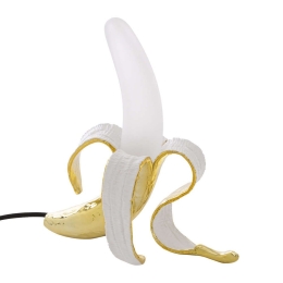 Επιτραπέζιο Φωτιστικό Banana Lamp Louie Gold Seletti Πολυρεσίνη