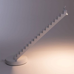 Επιτραπέζιο Φωτιστικό Verso 16 - 42 h37cm White Seletti Αλουμίνιο