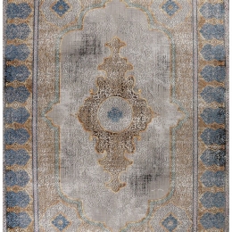 Χαλί Quares 31777-095 Grey-Blue Merinos 160X230cm