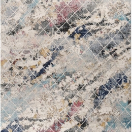Σετ Χαλιά Κρεβατοκάμαρας 3Τμχ. Salsa 39553-110 Beige-Multi Merinos ΣΕΤ (2 67x150 & 67x230) Heatset Frize