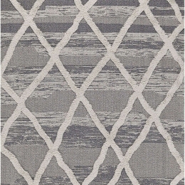 Χαλί Casa Cotton 22317 Grey-Black Royal Carpet 159Χ230cm