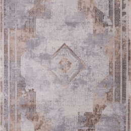 Χαλί Allure 17495 157 Beige-Blue Royal Carpet 160X160 Round