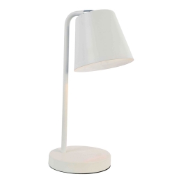Επιτραπέζιο Φωτιστικό Lyra 4153100 White Viokef Μέταλλο