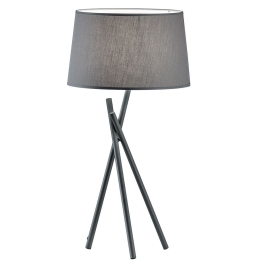 Επιτραπέζιο Φωτιστικό Martha 4127500 Grey Viokef Μέταλλο,Ύφασμα