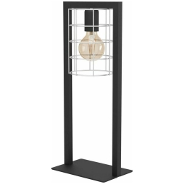 Φωτιστικό Επιτραπέζιο 43665 Jubily 1/E27 Black-Silver Eglo Ατσάλι
