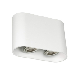 Φωτιστικό Οροφής - Σποτ White 160mmX110mm VK/03108CE/W VKLed Αλουμίνιο