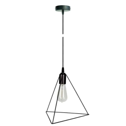Φωτιστικό Οροφής 30x30x30cm Black VK/0310/B VKLed Μέταλλο