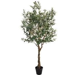Τεχνητό Δέντρο Σε Γλάστρα Ελιά 04-00-18781 200cm Green Marhome Συνθετικό Υλικό