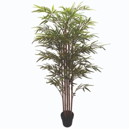 Τεχνητό Δέντρο Σε Γλάστρα Μπαμπού 04-00-21027 155cm Green Marhome Συνθετικό Υλικό