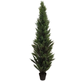 Τεχνητό Δέντρο Σε Γλάστρα Τούγια 04-00-21047 180cm Green Marhome Συνθετικό Υλικό