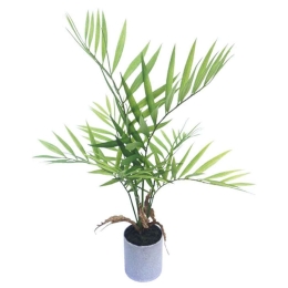 Τεχνητό Φυτό Σε Γλάστρα Μπαμπού 04-00-18801 50cm Green Marhome Πλαστικό
