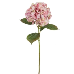 Τεχνητό Λουλούδι Ορτανσία 00-00-18745-5 60cm Pink Marhome Συνθετικό Υλικό